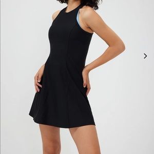 Outdoor Voices Athena Exercise Dress in Black (with paired shorts!!)